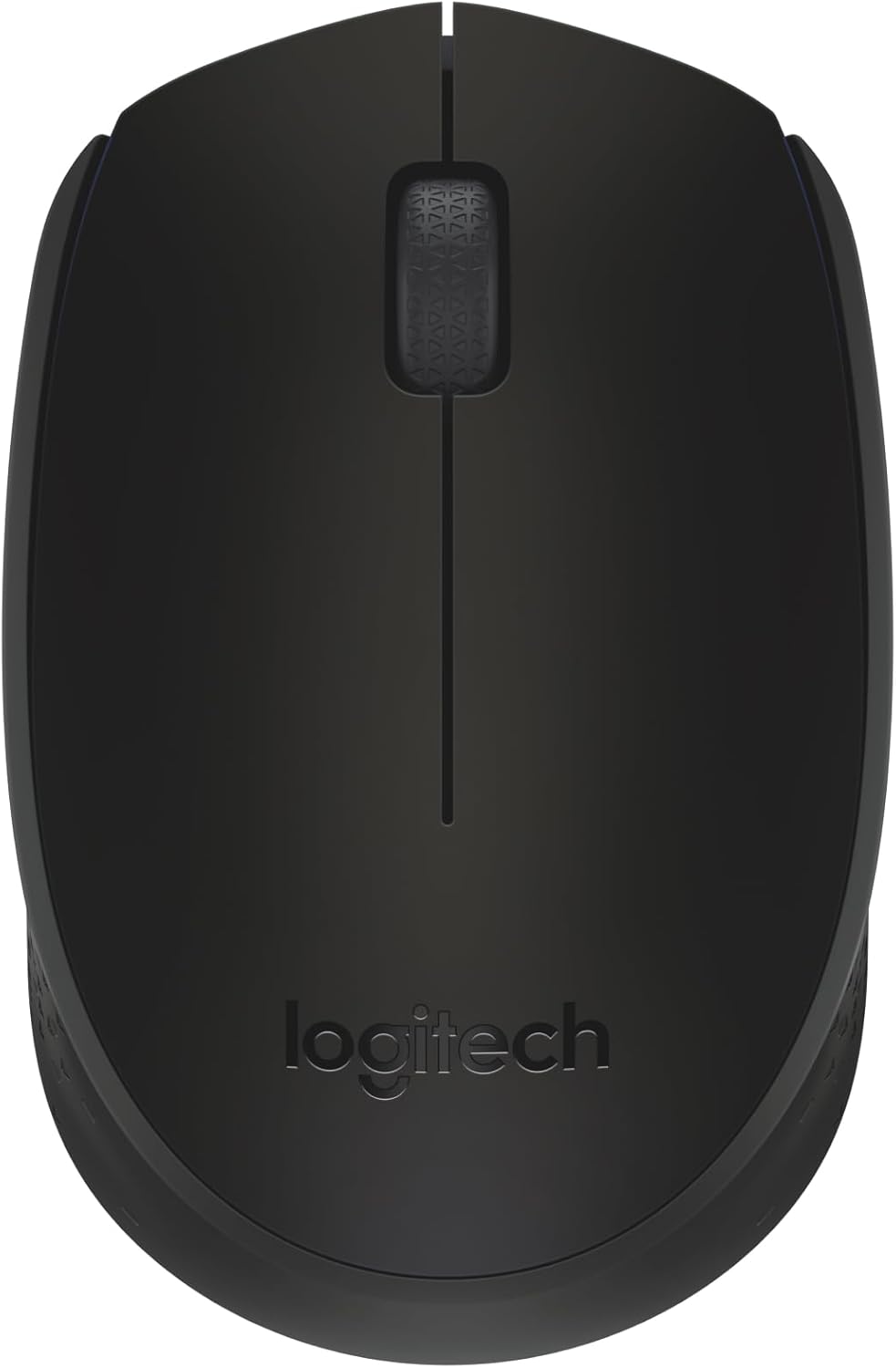 Logitech M170 Wireless Mouse for PC, Mac, Laptop, 2.4 GHz with USB Mini Receiver, Optical Tracking, 12-Months Battery Life, Ambidextrous - Black