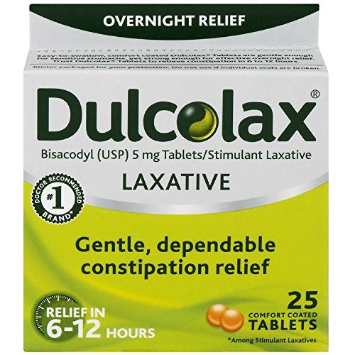 Dulcolax Laxative 25 Tablets