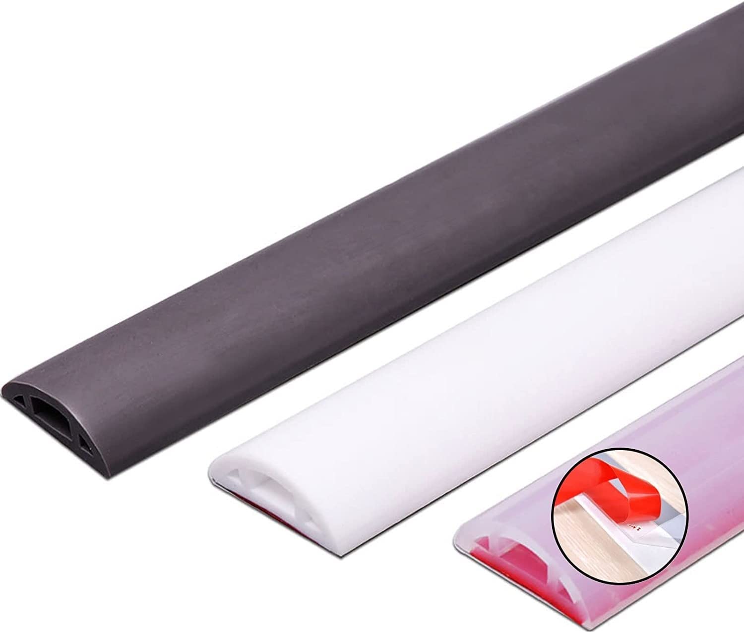 Taśma zatrzymująca barierę wodną, ​​Zapora barierowa uszczelki podłogowej prysznica, 50-400 CM Krawędź blatu Taśma uszczelniająca zatrzymująca wodę, Samoprzylepny korek wodny do zlewu kuchennego, Podł