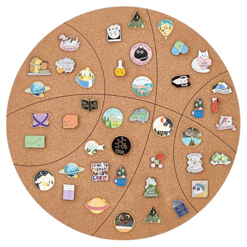 BENECREAT 30cm x 30cm Basketball Cork Board