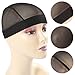 Leeven 5 Pcs/lot Dome Ultra Stretch Wig Cap for Women Breathable Wig Caps for Making Wigs Large Size 23.5