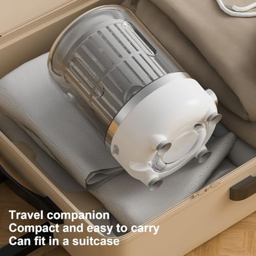 Lavadora de ropa interior con diseño portátil y compacto para uso diario 4