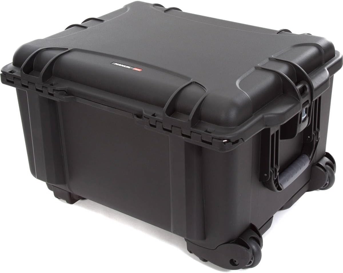 NANUK 960 Waterproof Hard Case with Wheels and Foam Insert - Black - Image 8