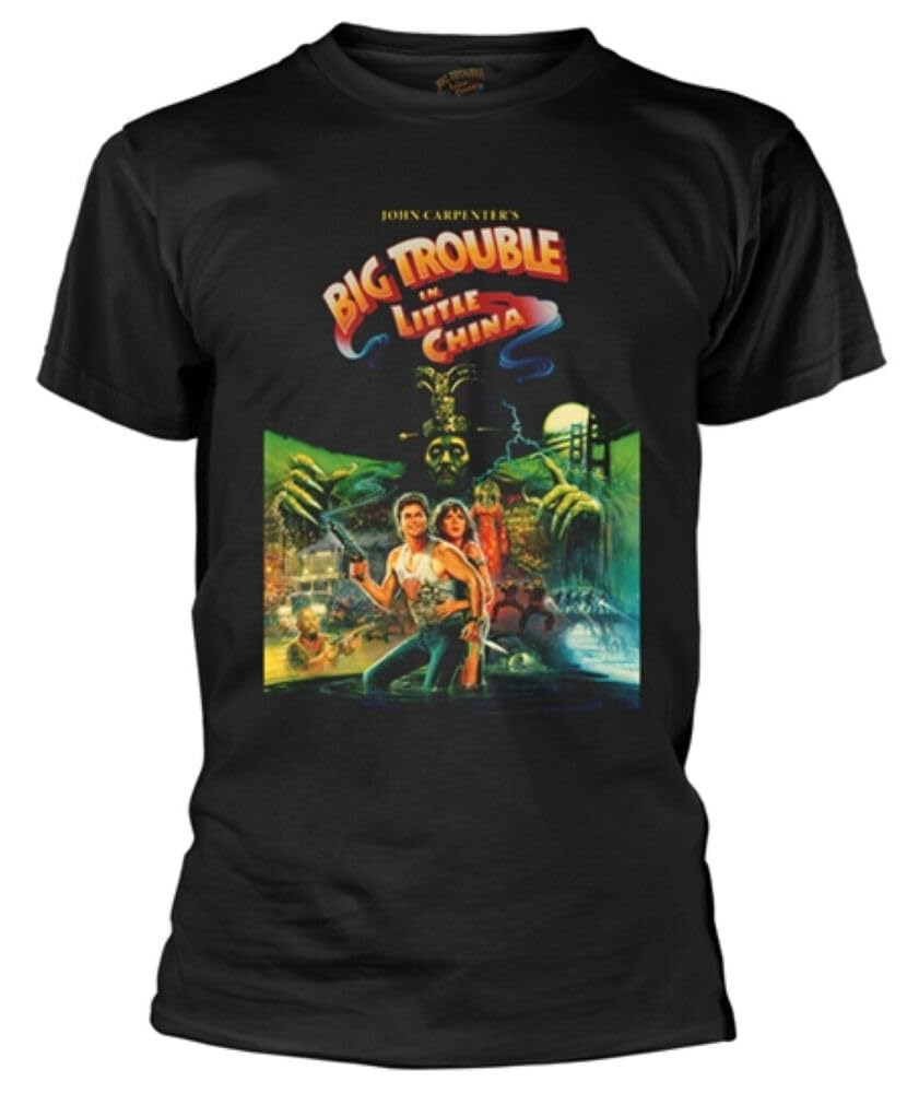 LI YA DENTAL Big Trouble in Little China T Shirt BlackXL