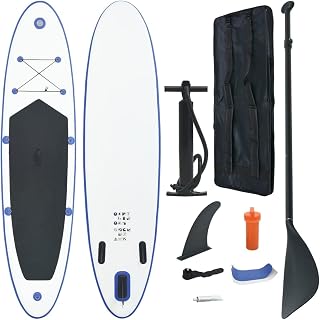 LIGTEX Furniture sets,tools,Inflatable Stand Up Paddleboard Set Blue and White