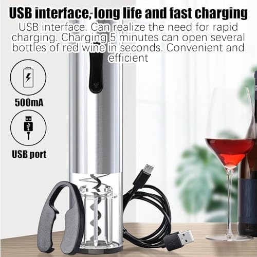 Ouvre-bouteille rechargeable pour serveurs et professionnels - 4