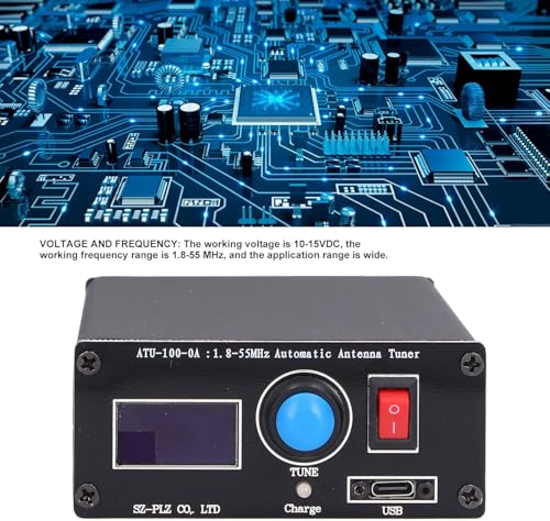 Sintonizador ATU 100 para activar radio de jamón en expediciones portátiles con carga por USB 4