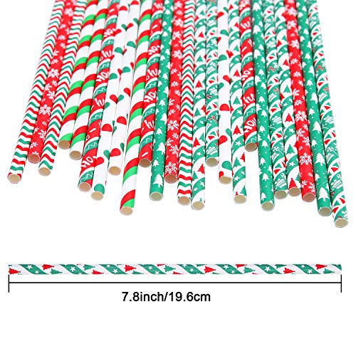 Tupa - 200 cannucce di carta bicolori