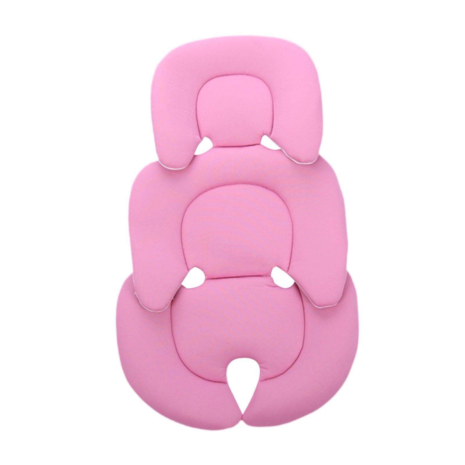 Soft Cushion for Baby Stroller Removable Inner Seat Insert for Highchair and Pram Universal Baby Stroller Cushion Seat Pad for Newborns Babies, Pink