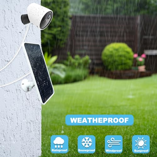 Panneau solaire pour caméra SimpliSafe AYF avec câble de 4m