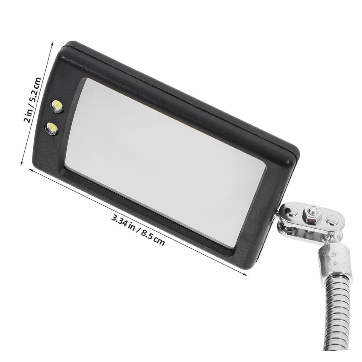PRETYZOOM Chassis Inspection Mirror Automotive Mirror Security Mirror Under Vehicle Inspection Mirror Car Inspection Lights Telescoping Inspection Mirror Welding Mirror Stainless Steel