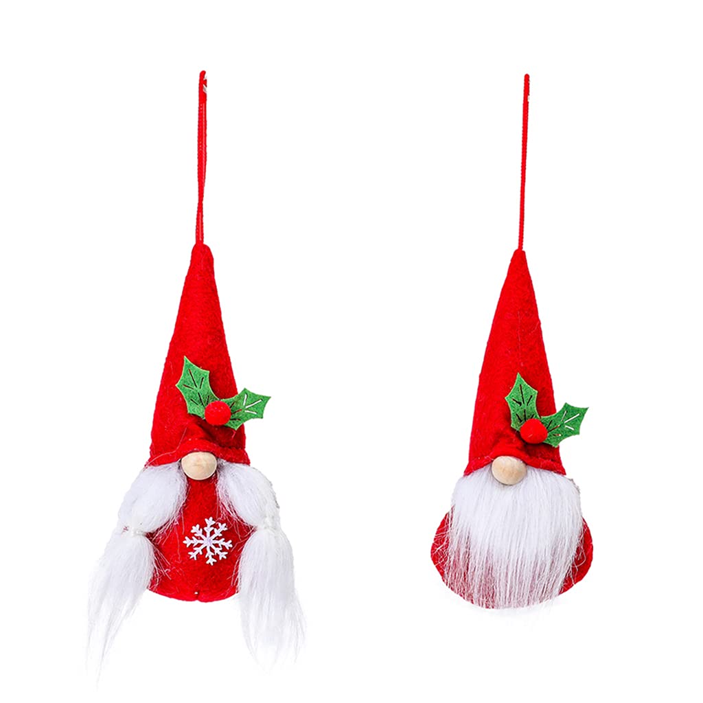 carotoe Gnomes Christmas Tree Decoration for Doll for Bed Stairs Wall Holiday Party Garden Party Plush Ornament Plush Gnomes Decorations Christmas Farmhouse