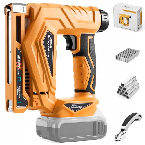 3-in-1 Cordless Staple Gun & Brad Nailer