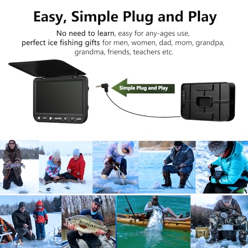 Fishpro [2024 Upgrade ] 7'' Underwater Fishing Camera thumb #3