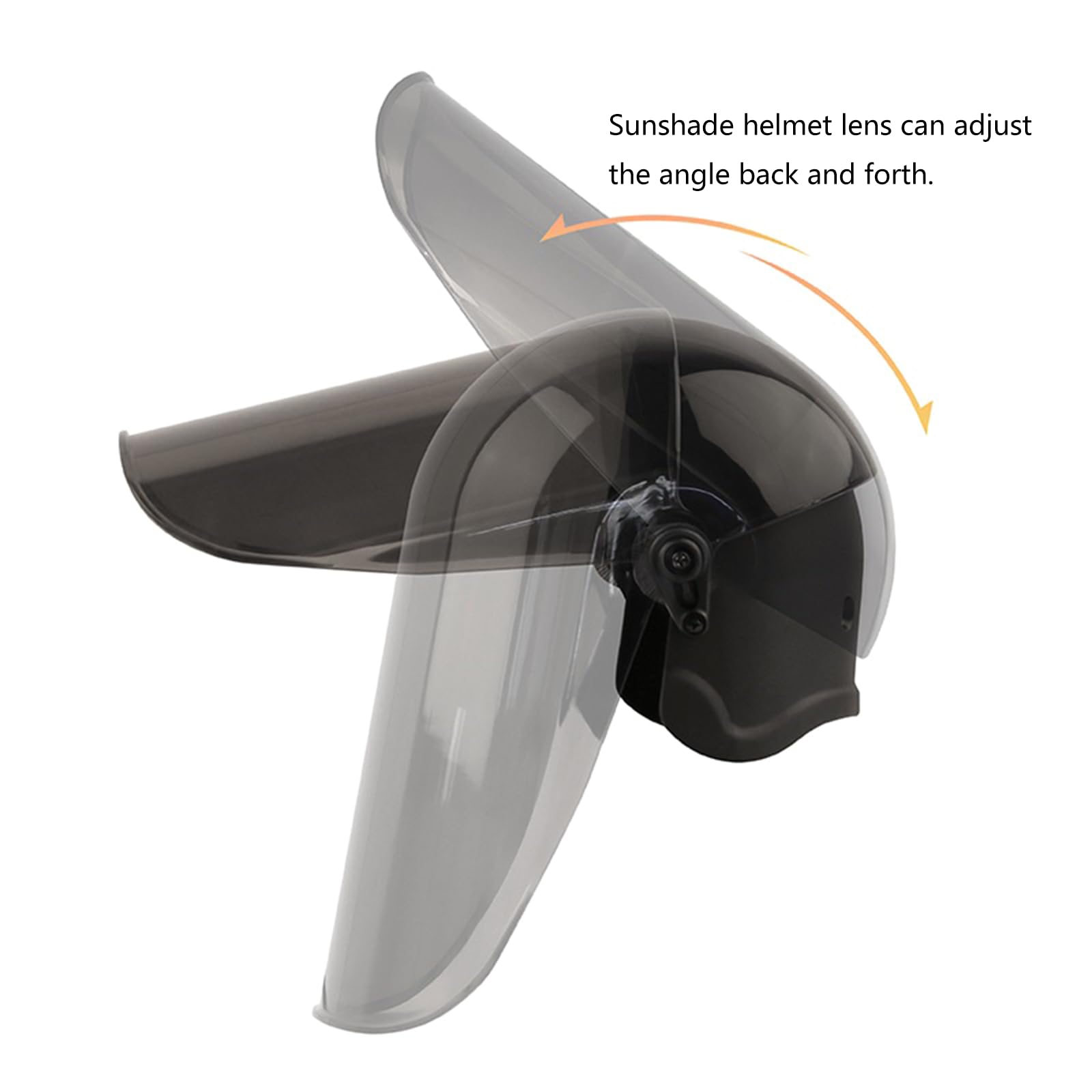 Supporto per telefono da moto, girevole a 360 gradi, con parasole per smartphone, facile visualizzazione e navigazione