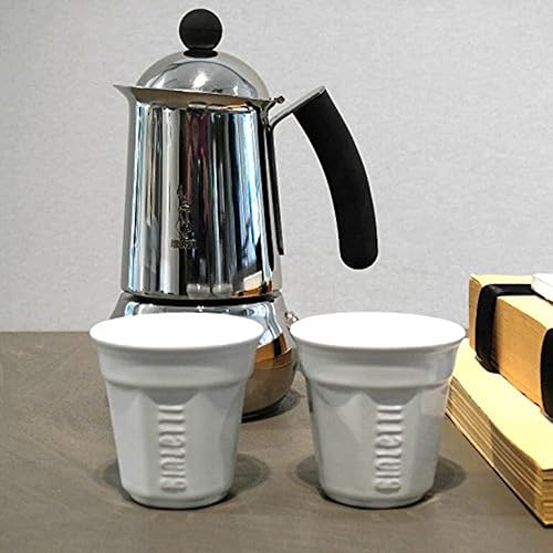 Miniatura 6 de Bialetti Juego de tazas de cerámica para café expreso, multicolor (6 unidades)