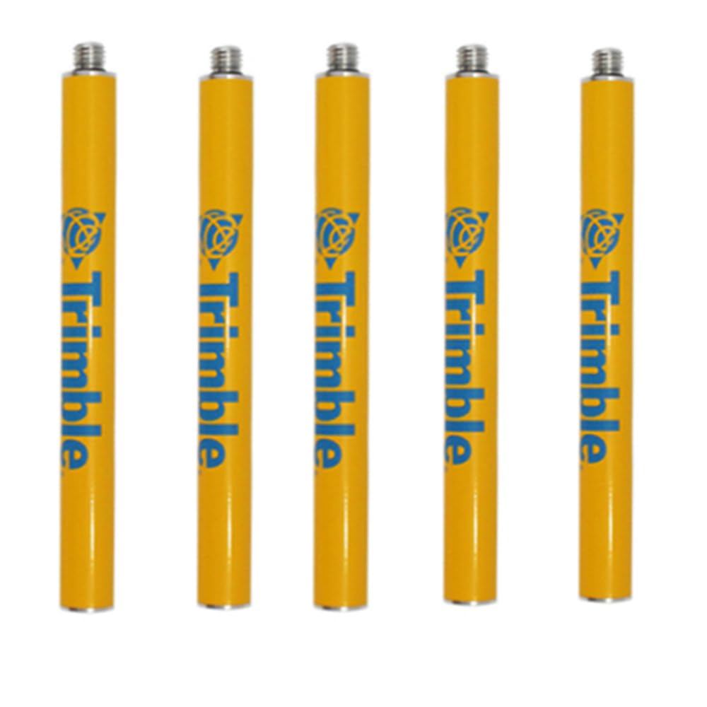 GPS Aluminum 25cm Length Surveying Pole Antenna Extend Section Compatible GPS + 5/8 x 11 Thread Both Ends