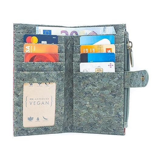 Cork wallet for women Bifold wallet Eco Friendly gift Vegan gift2