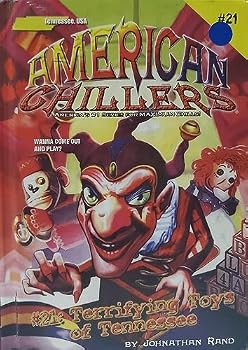 Hardcover Terrifying Toys of Tennessee (American Chillers) Book