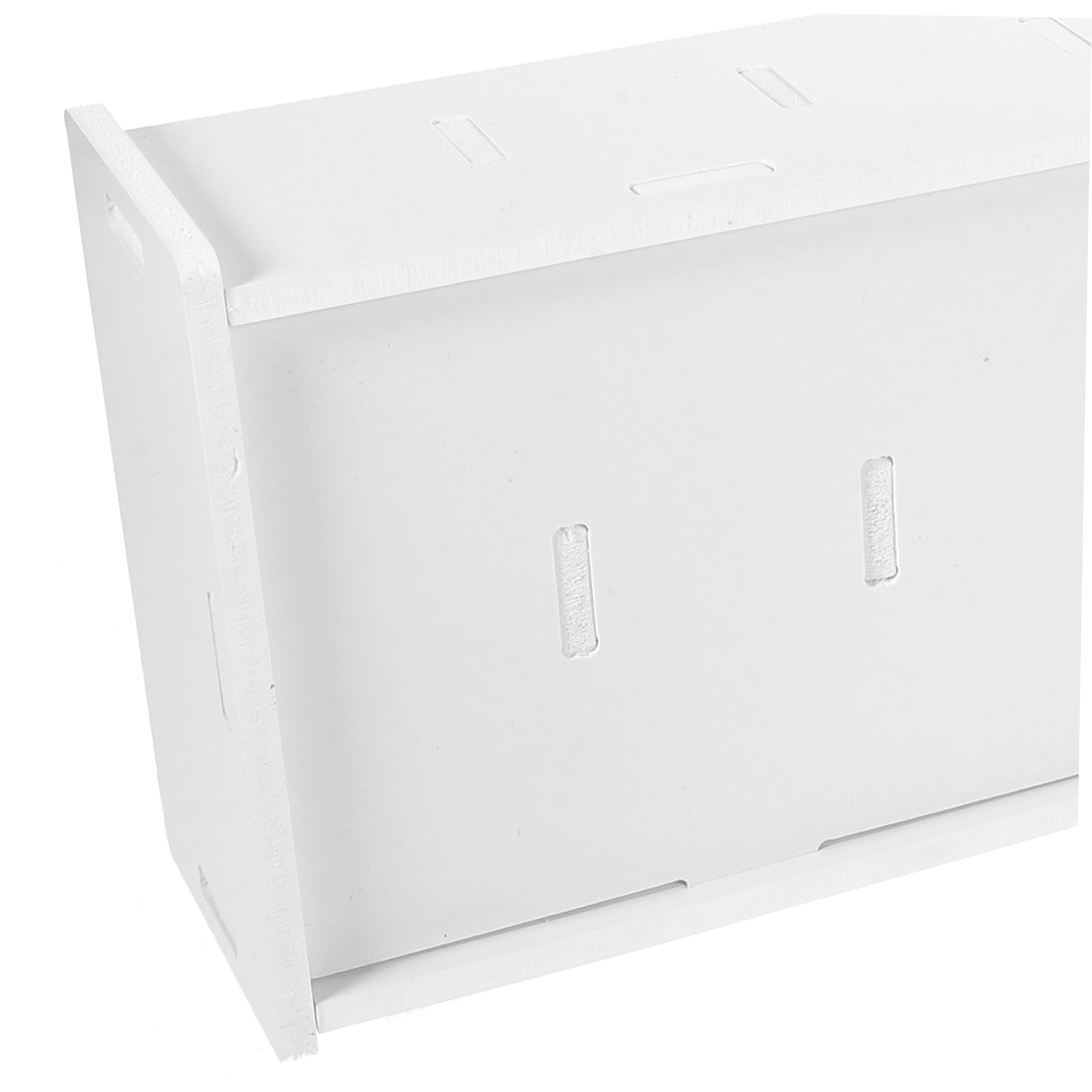 OSALADI 3 Pezzi Organizer da Scrivania Bianco PVC Multistrato Porta Biglietti da Visita Supporto Espositore Compatto per Ufficio Multifunzione per Meeting Ed Eventi