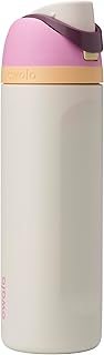 Owala FreeSip Insulated Stainless Steel Water Bottle with Straw, BPA-Free Sports Water Bottle, Great for Travel, 24 Oz, Daybreak