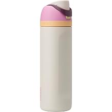 Owala FreeSip Insulated Stainless Steel Water Bottle with Straw, BPA-Free Sports Water Bottle, Great for Travel, 24 Oz, Daybreak