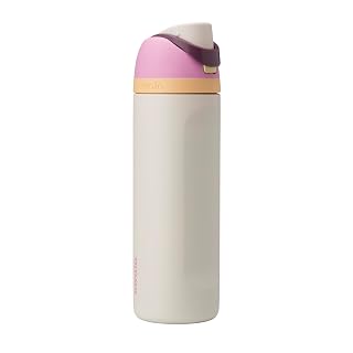 Owala FreeSip Insulated Stainless Steel Water Bottle with Straw, BPA-Free Sports Water Bottle, Great for Travel, 24 Oz, Daybreak - Amazon product rated Grade A