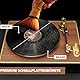 Monosaudio LP Reinigungsbürste Vinyl Schallplatte Reiniger, antistatische weiche Schallplatte Reinigungsbürste, Vinyl Staubentferner, Vinyl LP Reinigung Plattenspieler CD Album Cartridge Reiniger