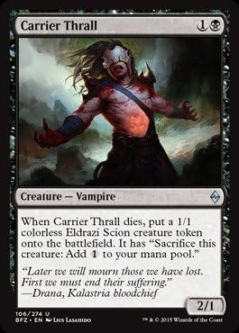Magic The Gathering - Carrier Thrall (106/274) - Battle for Zendikar