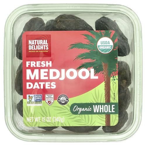 NATURAL DELIGHTS Dates-MEDJOOL-Whole-ORG-PKG