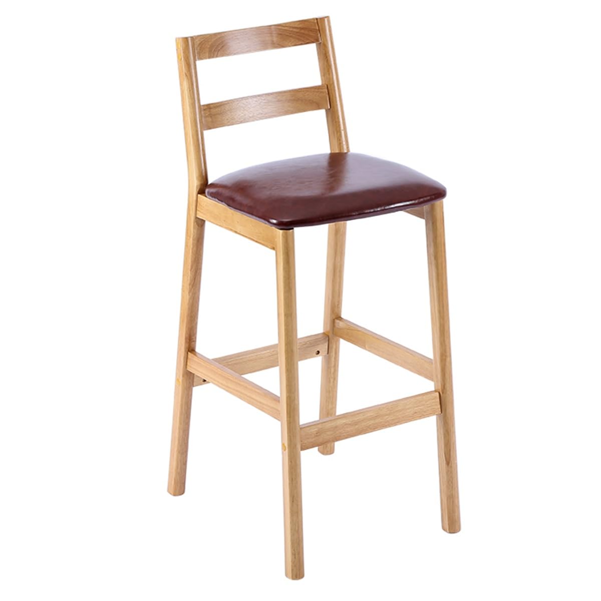 Tabourets de bar de 71 cm marron pour comptoir de restaurant
