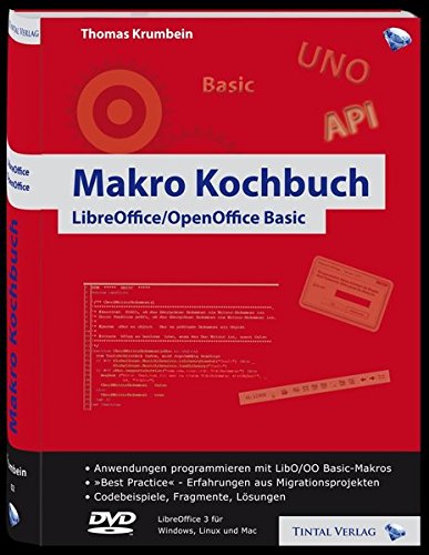 Preisvergleich Produktbild Makro Kochbuch - LibreOffice / OOo Basic