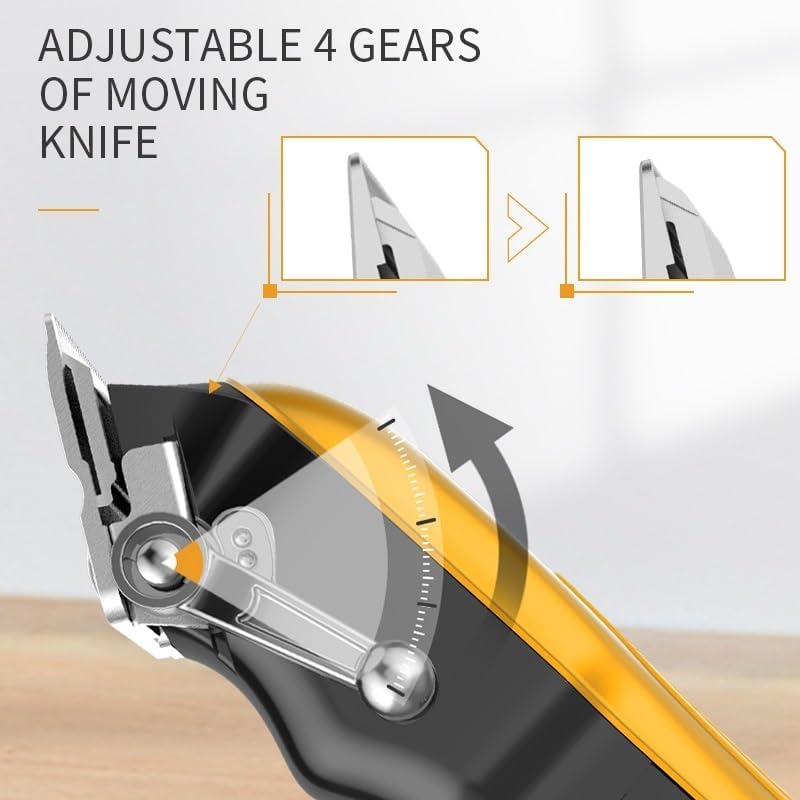 Hair for Men Professional Electric Clipper for Adjustable Cut Machine(with Box)