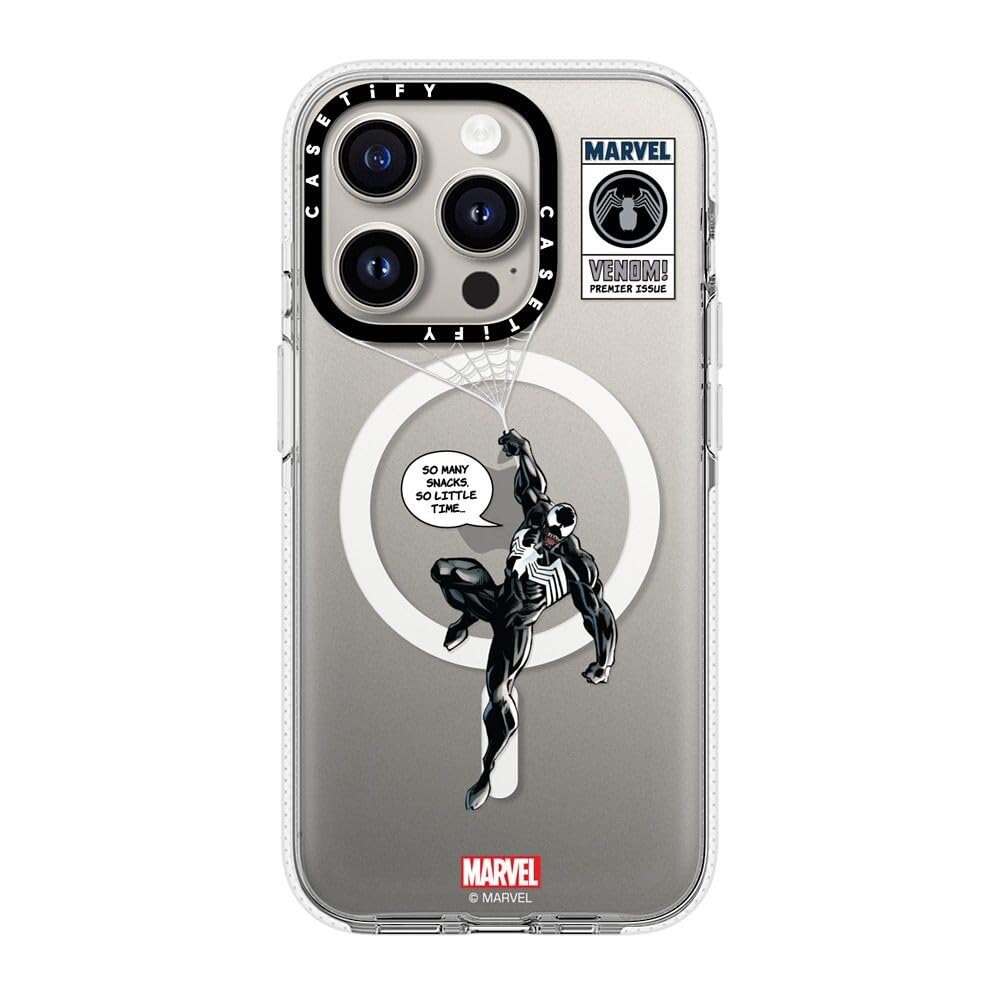 Amazon.com: CASETiFY Clear iPhone 15 Pro Case [Spider-Man Co