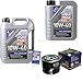 Produktbild Filter Set Inspektionspaket 6 Liter Liqui Moly Motoröl MoS2 Leichtlauf 10W-40 SCT Germany Ölfilter