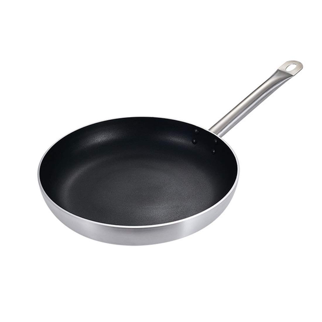 Poêle à frire 40cm non-bâton et wok épais résistant à l'usure