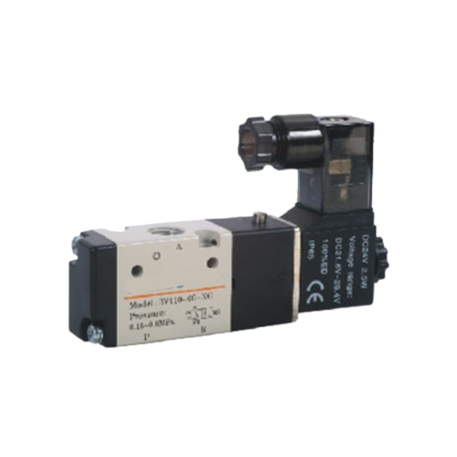 Électrovanne normalement ouverte 3V11006NOB série 3V100 de type 3/2
