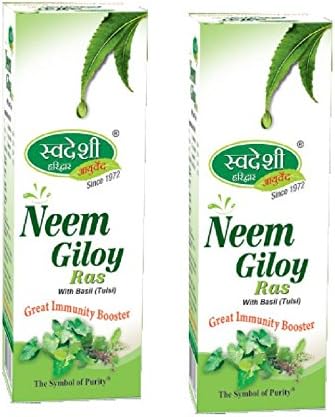 Ayurvedics Swadeshi Neem Giloy Ras 500 Ml Pack Of 2