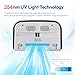 Candy Mattress Vacuum Cleaner UV Sanitizing with HEPA Filter,350W Anti-Allergen for Bed,Carpet,Couch,Dust & Pet Hair, 0.4L Dust Cup with Washable Fliter, Auto UV Shutoff & Overheat Protection
