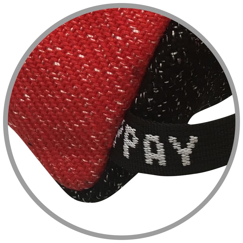 Salamote triangular profesional 0409-1 de lona francesa para entrenadores de perros