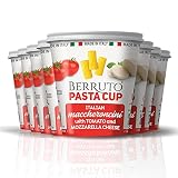 Premium Italian Pasta Snack TOMATE UND MOZZARELLA leckere Instantnudeln/Naturbelassen/ohne Palmöl, ohne Geschmacksverstärker, ohne Konservierungsstoffe 8 x 70 g