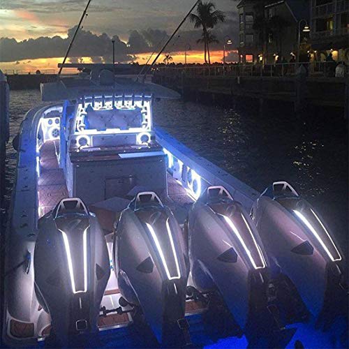 image for Seaponer Pontoon Boat Light, Marine Led Light Strip for Duck Jon Bass 