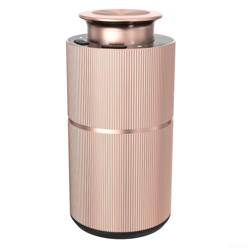 Difusor aceites Esenciales sin Agua, difusor de Aromas Recargable, 20ml difusors de aceites Esenciales portátil, con Temporizador para el hogar, Dormitorio, Oficina (Dorado)