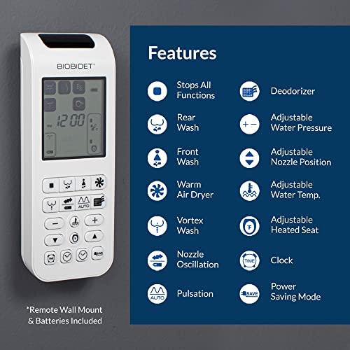 Bio Bidet BB-2000R Bb2000 Round White Smart, Premier Class Bidet Toilet Seat thumb #5