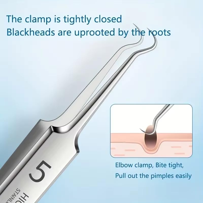 Stainless Steel Acne Clip, Cell Clip, Blackhead Clip, Acne Needle, Beauty Salon Acne Needle, Acne Needle Tool