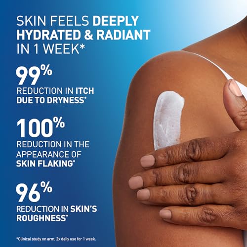 CeraVe Intensive Moisturizing Cream, Body Moisturizer With Shea Butter, 72H Hydration + Skin Barrier Repair, Fragrance-Free Body Lotion For Extremely Dry Skin, 19oz | Packaging May Vary