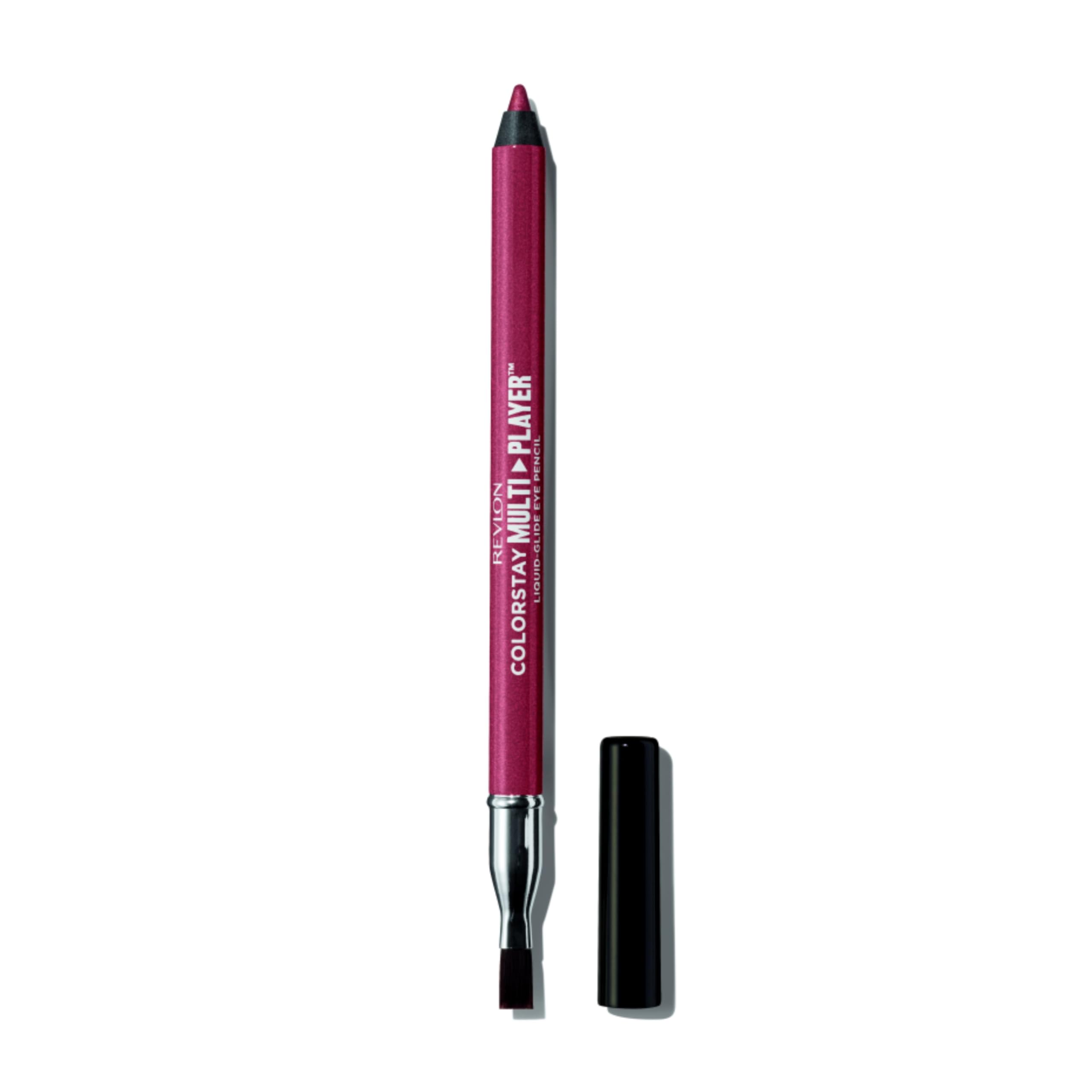 Revlon Colorstay Multiplayer Liquid-Glide Eye Pencil, Matita Occhi Multiuso Con Pennello Sfumatura Integrato, Texture Ultra Cremosa, Waterproof, Prova Di Sbavatura, Lunga Tenuta, Queen Of Hearts 406-image