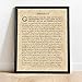 Desiderata By Max Ehrmann Vintage Poetry Wall Art Print - Motivational Wall Art Decor For Antique Home Decor, Living Room Decor, Library & Office Decor - Great Gift For Poetry Fans, Unframed - 11x14