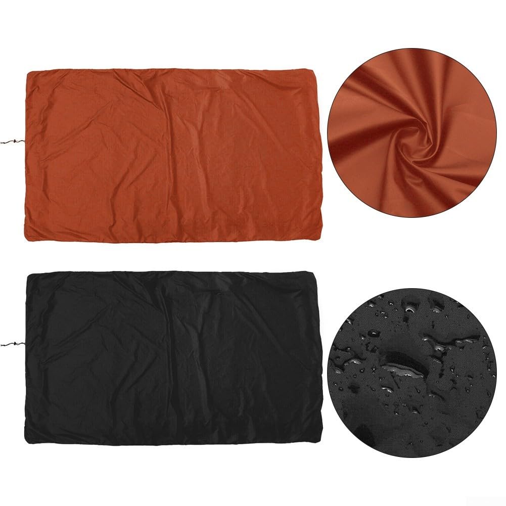 Housse de protection imperméable pour table de billard, résistante au soleil, à la pluie, à la poussière - Couleur café et noir (M café)