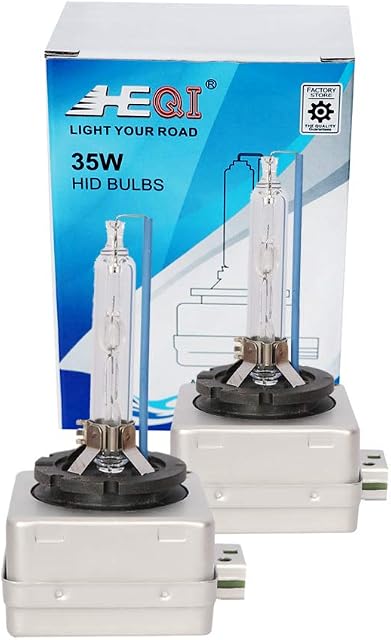 D3S Xenon HID Headlights Bulb - 8000K 35W Replacement Lights -24 month Warranty- Pack of 2